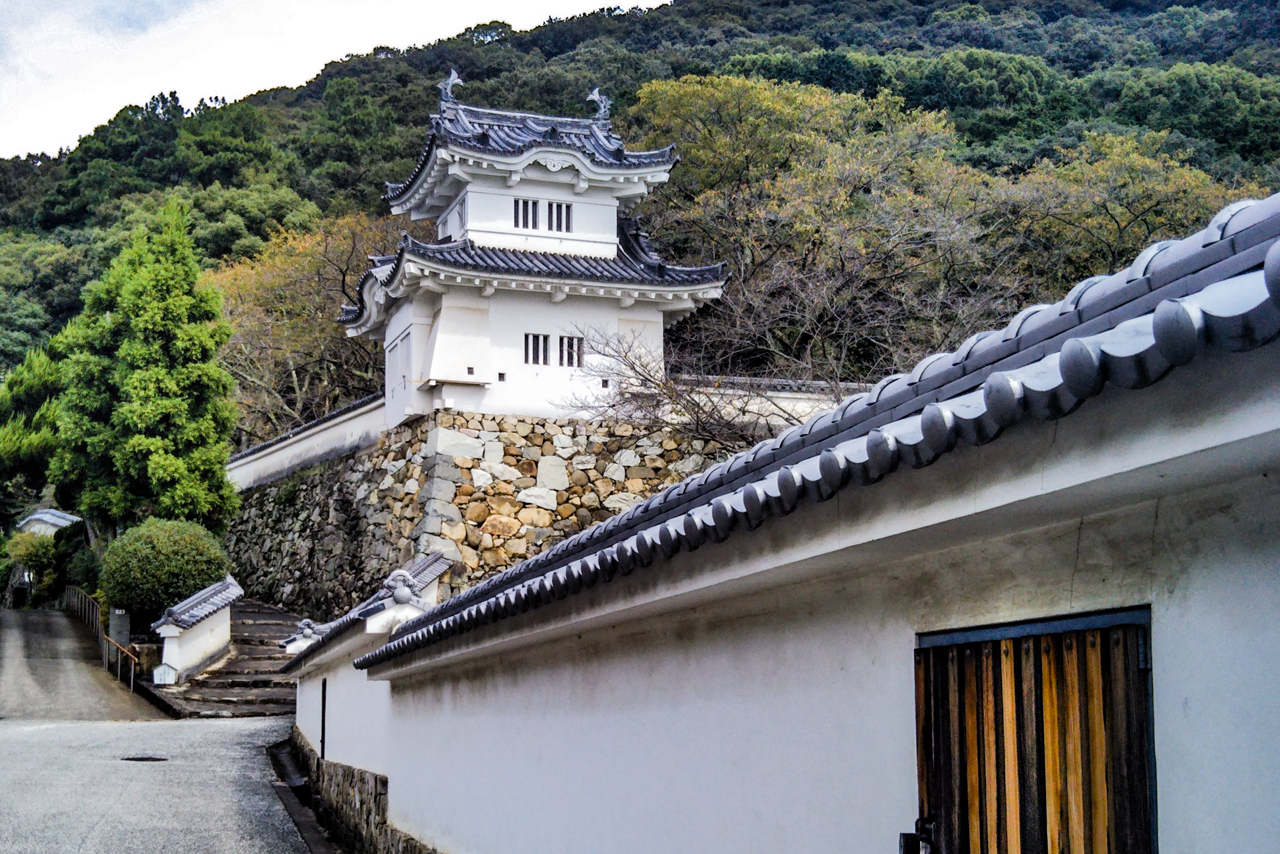 龍野の町並み(龍野城跡)